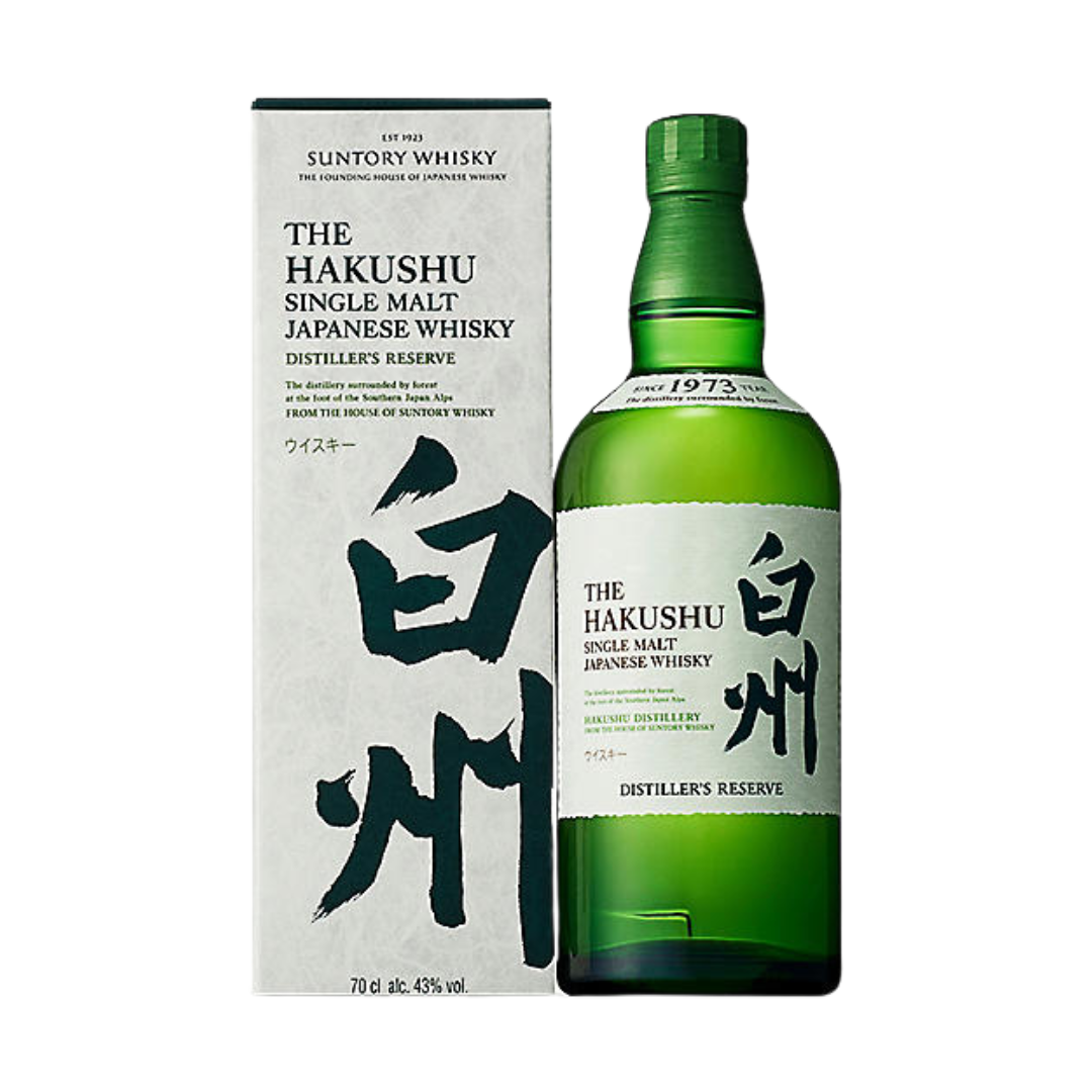 Suntory The Hakushu Distiller's Reserve Single Malt Japanese Whisky 43% ABV 700ml