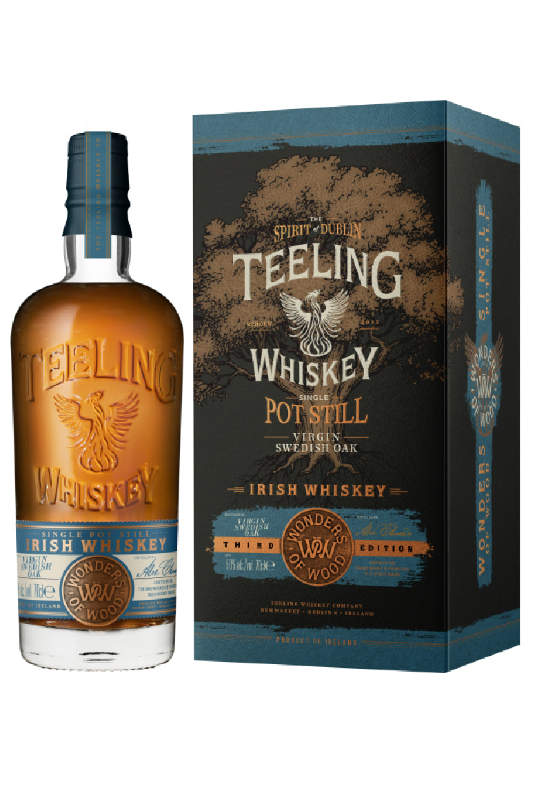 Teeling- Wonders Of Wood 3 Virgin Swedish Oak 50% ABV