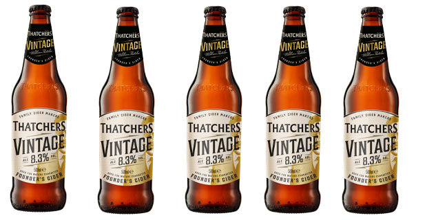 Thatcher's Oak Aged Vintage 2023 English Cider 500ml Bottle