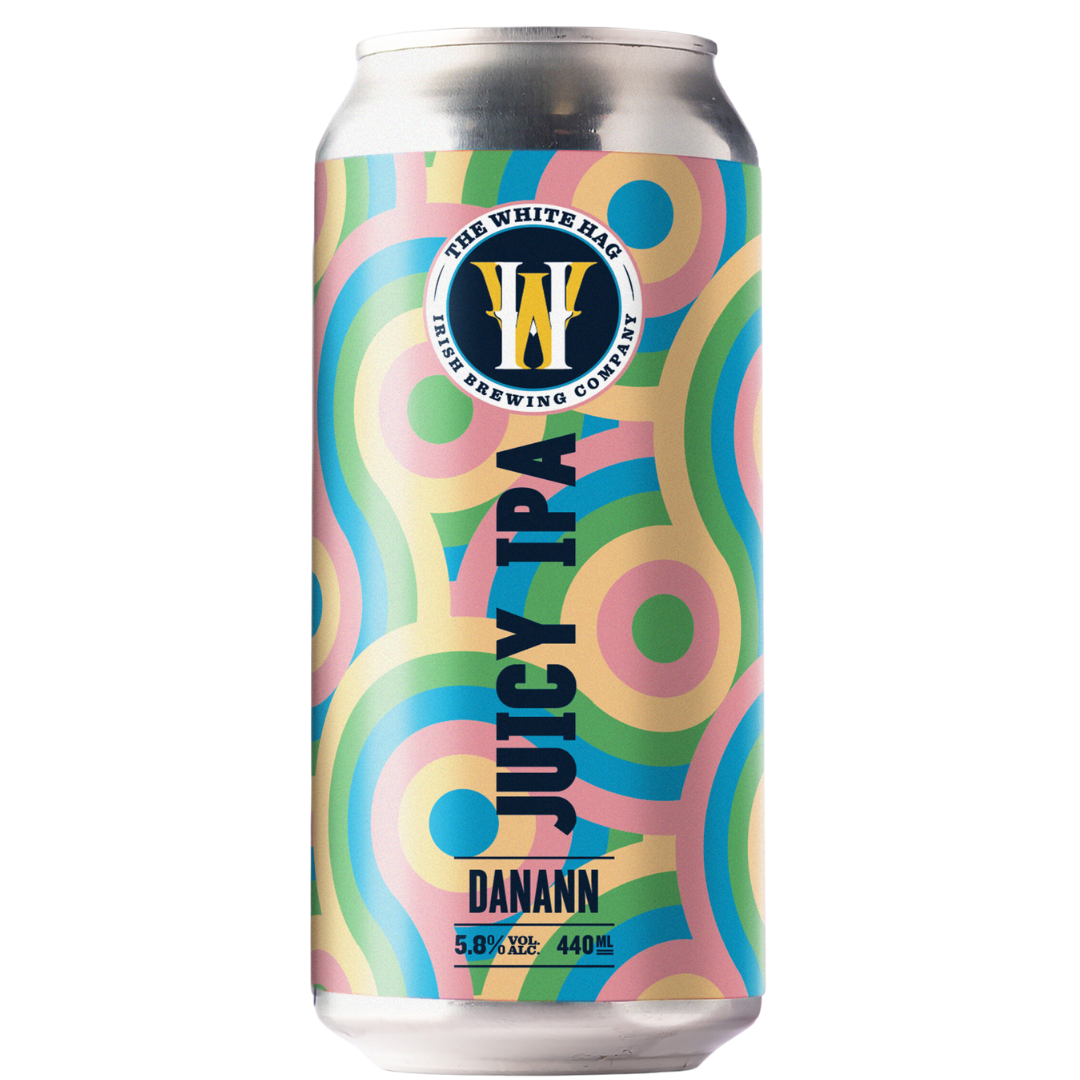 The White Hag- Danann Juicy IPA 5.8% ABV 440ml Can