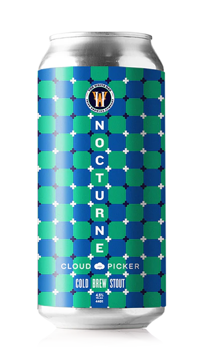 The White Hag / Cloud Picker - Nocturne Cold Brew Stout 4.5% ABV 440ml Can