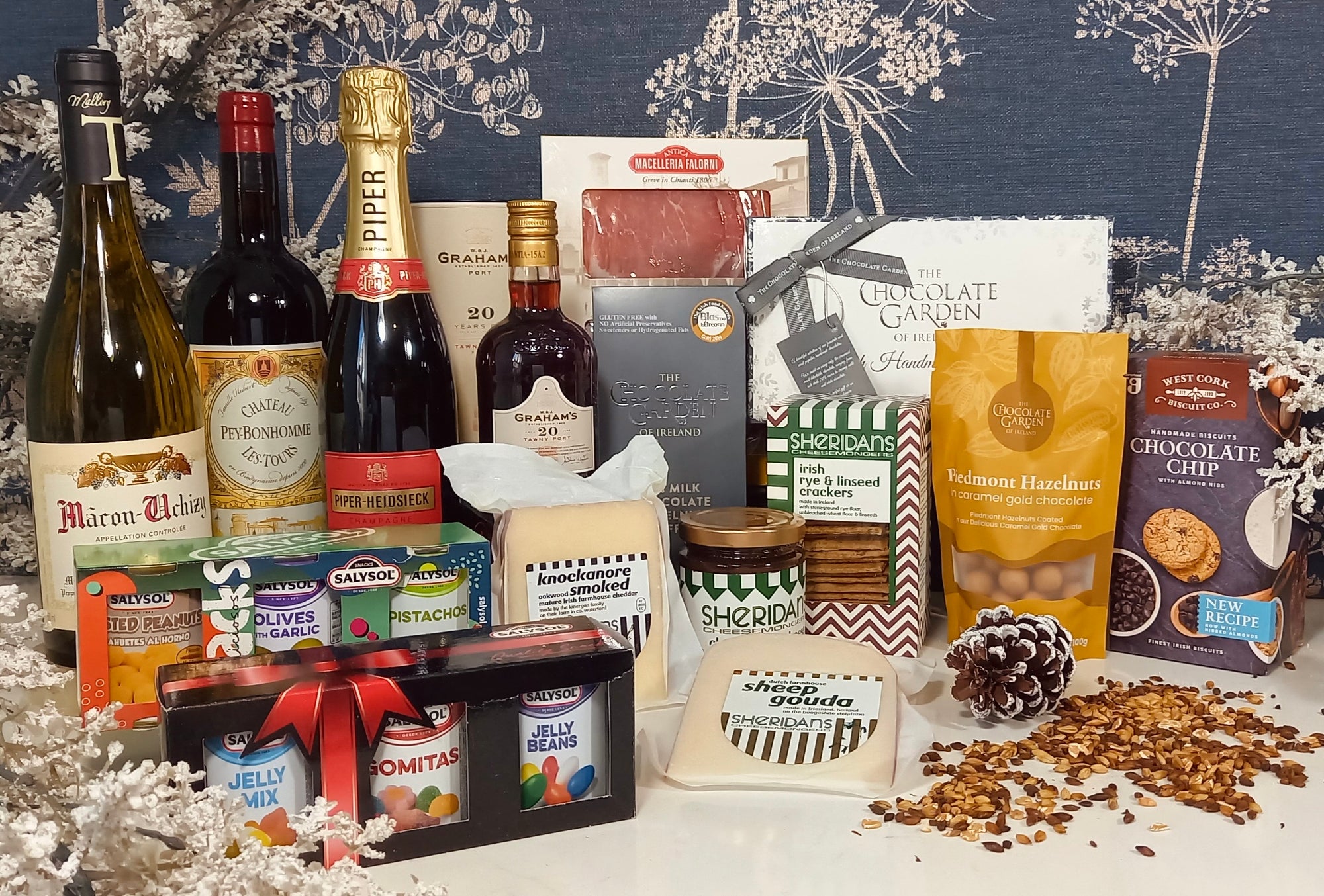 large wine hamper 