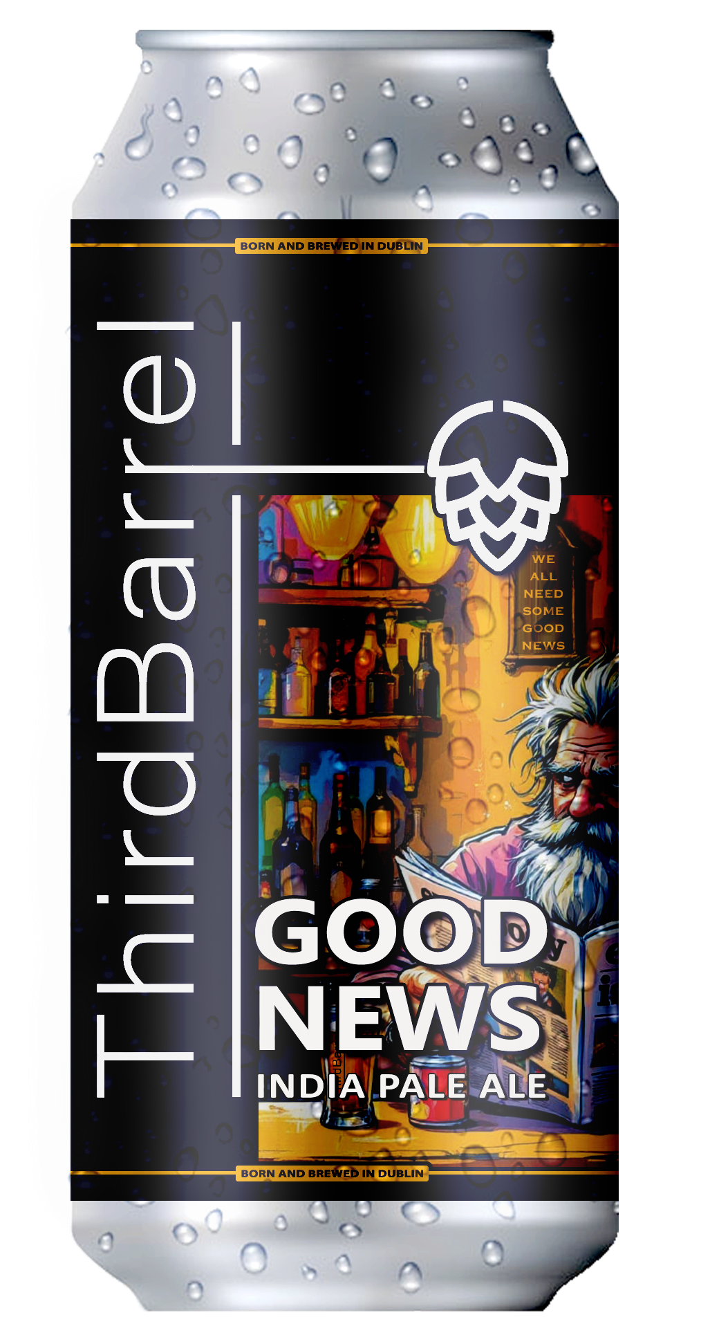 Third Barrel- Good News IPA 6.0% ABV 440ml Can
