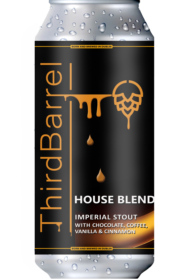 Third Barrel- House Blend Imperial Stout 8.5% ABV 440ml Can