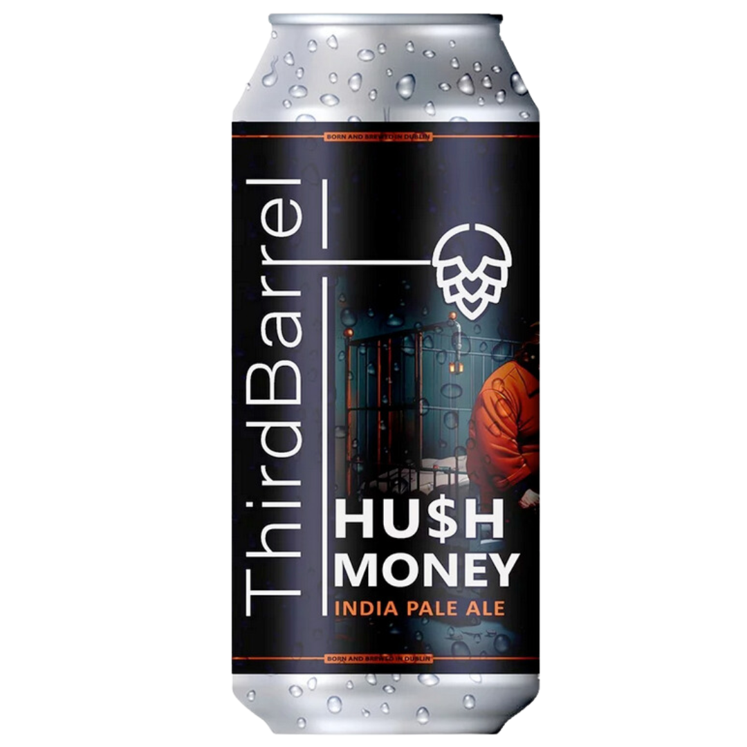 Third Barrel-  Hush Money IPA 5.9% ABV 440ml Can