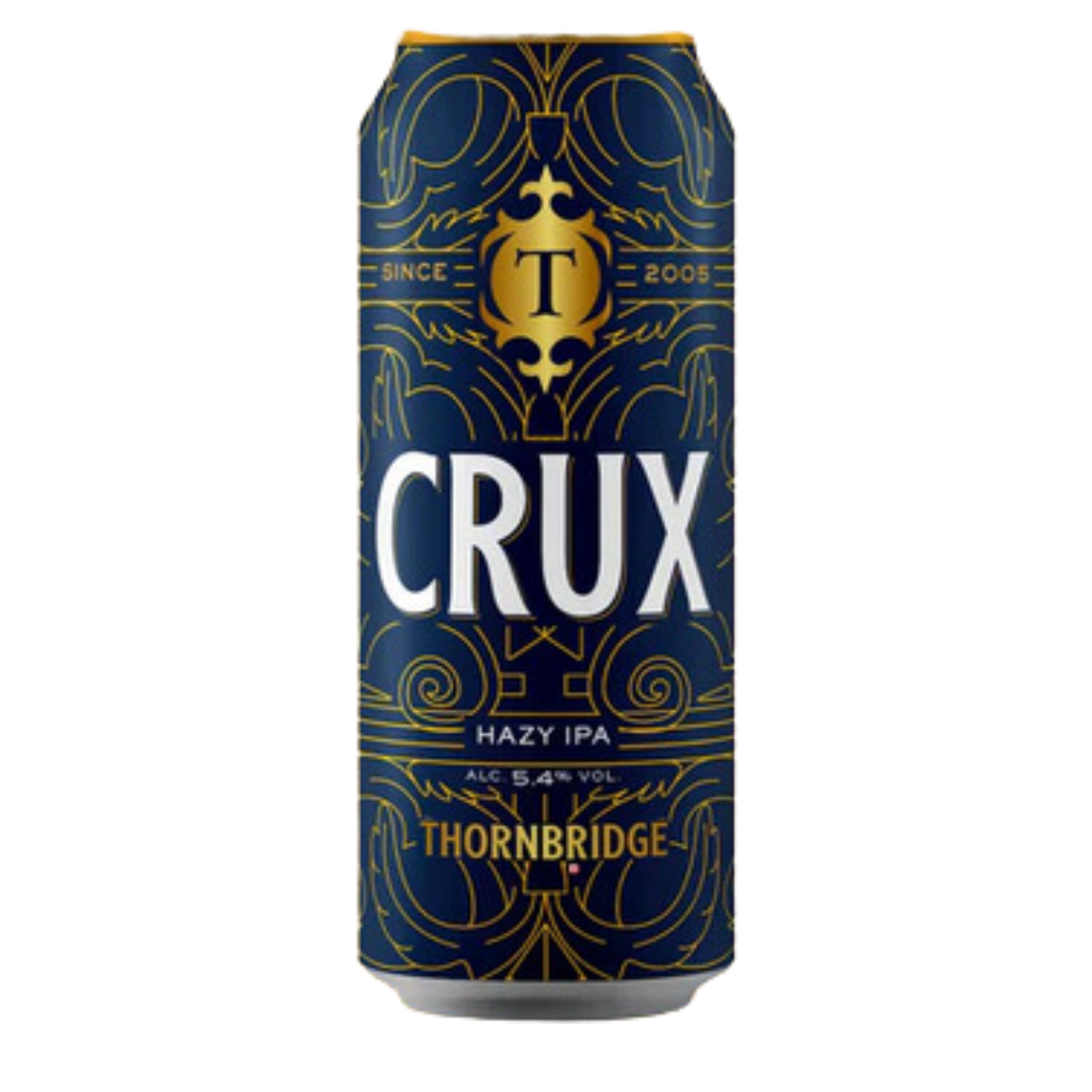 Thornbridge Brewery- Crux Hazy IPA 5.4% ABV 440ml Can