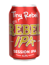 Tiny Rebel Brewing-Rebel Session IPA 4.3% ABV 330ml Can