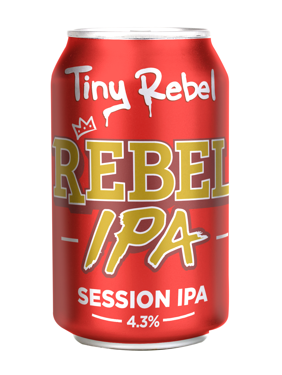 Tiny Rebel Brewing-Rebel Session IPA 4.3% ABV 330ml Can