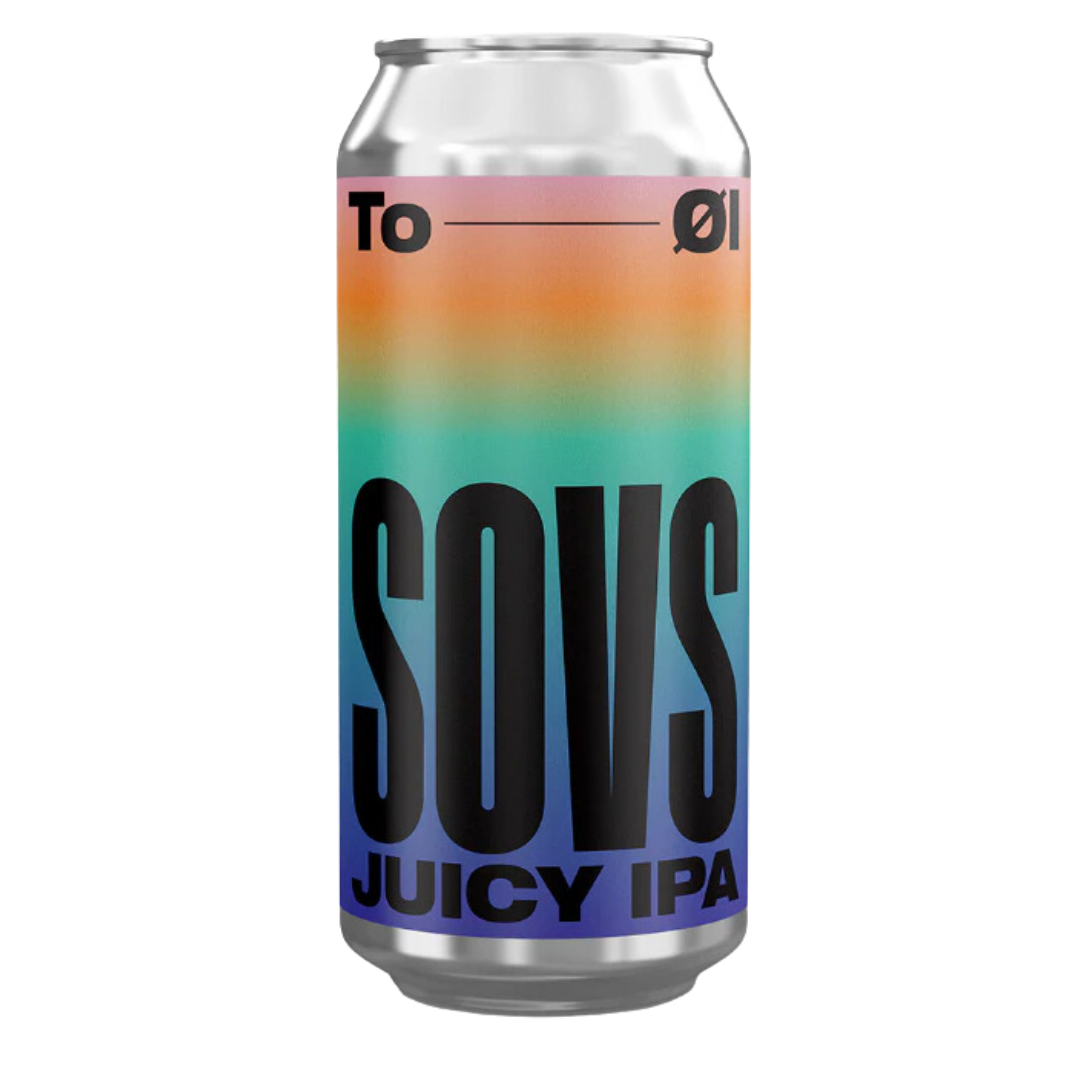 To Øl- Sovs Juicy IPA 6% ABV 440ml Can