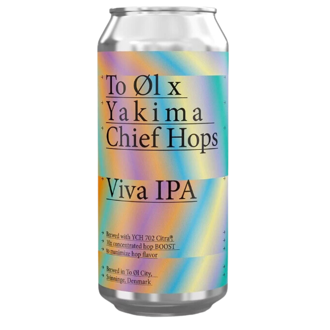 To Øl X Yakima Chief Hops- Viva IPA 6.8% ABV 440ml Can