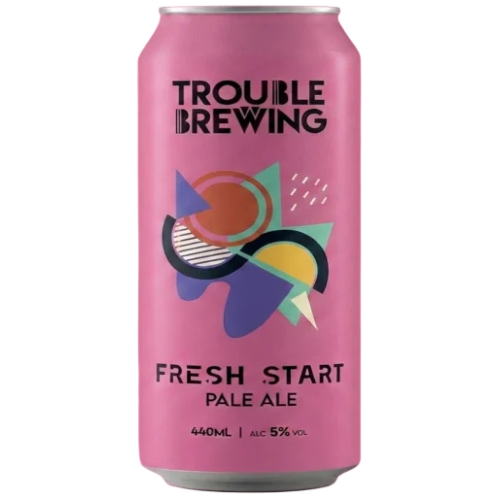 Trouble Brewing - Fresh Start Pale Ale 5.0% ABV 440ml