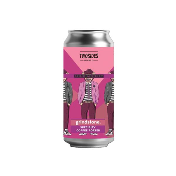 Two Sides Brewing Co Grindstone Speciality Coffee Porter 5.8% ABV 440ml