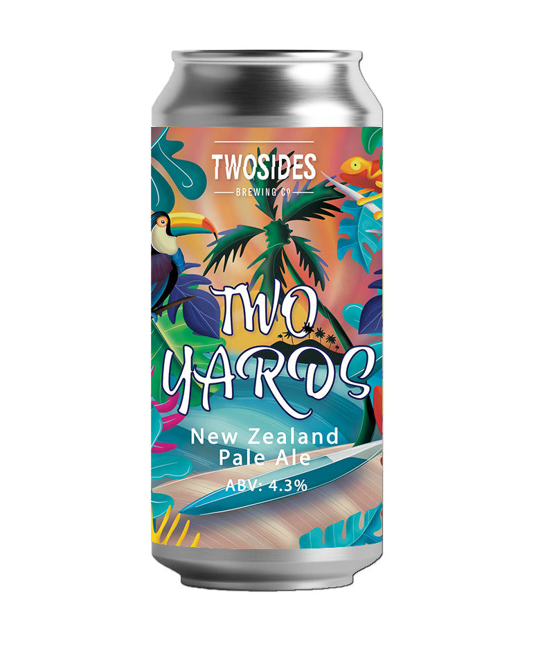 Two Sides Brewing Co New Zealand Pale Ale 4.3% ABV 440ml