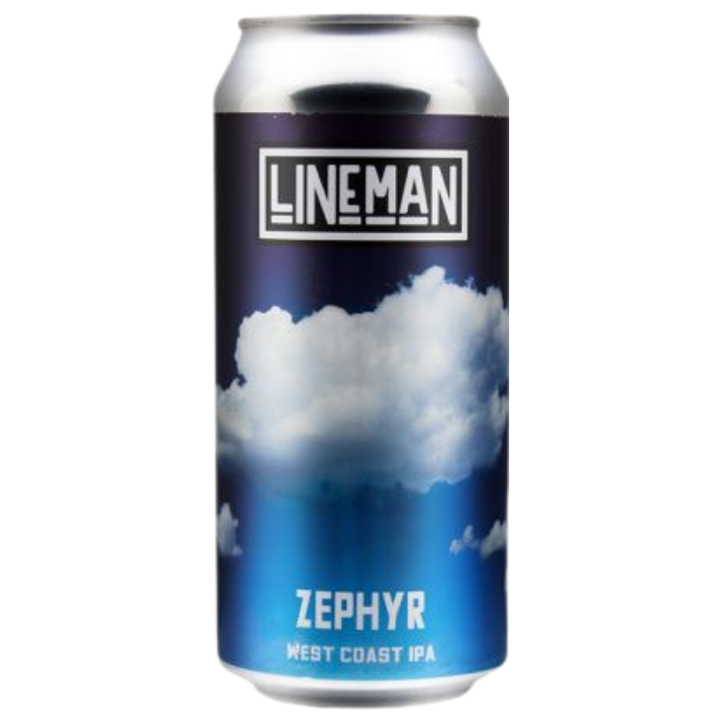 Lineman  - Zephyr West Coast IPA 6% ABV 440ml Can
