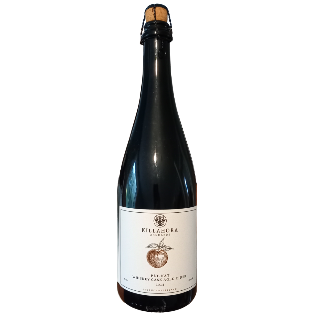 Killahora Orchards Pet-Nat Whiskey Cask Aged Cider 2024 750ml, 7% ABV