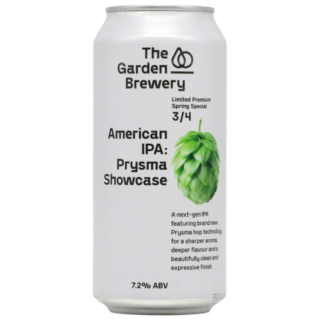 The Garden Brewery- American IPA: Prysma Showcase 7.2% ABV 440ml Can