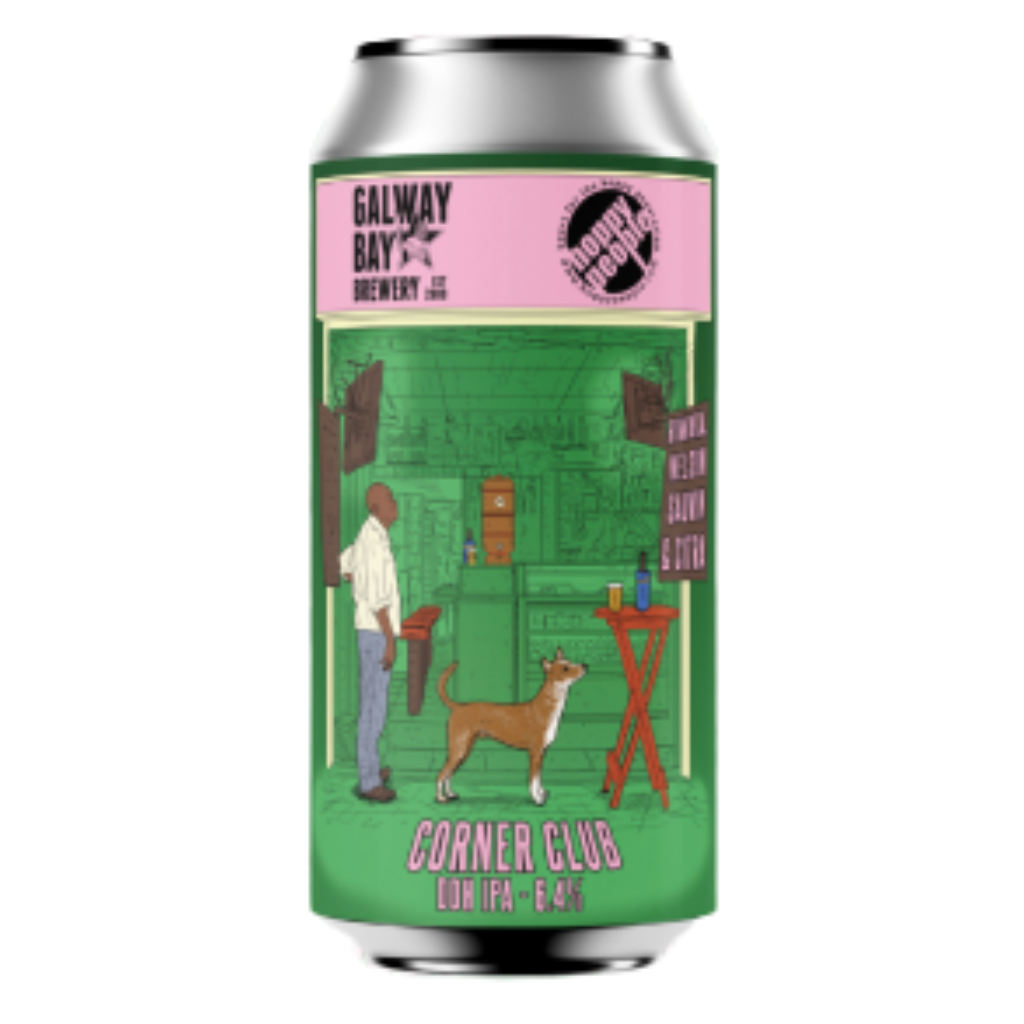 Galway Bay Brewery - Corner Club DDH IPA 6.4% ABV 440ml Can