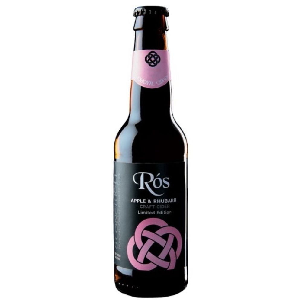 Stonewell Rós Apple Rhubarb Cider  5.5% ABV 330ml