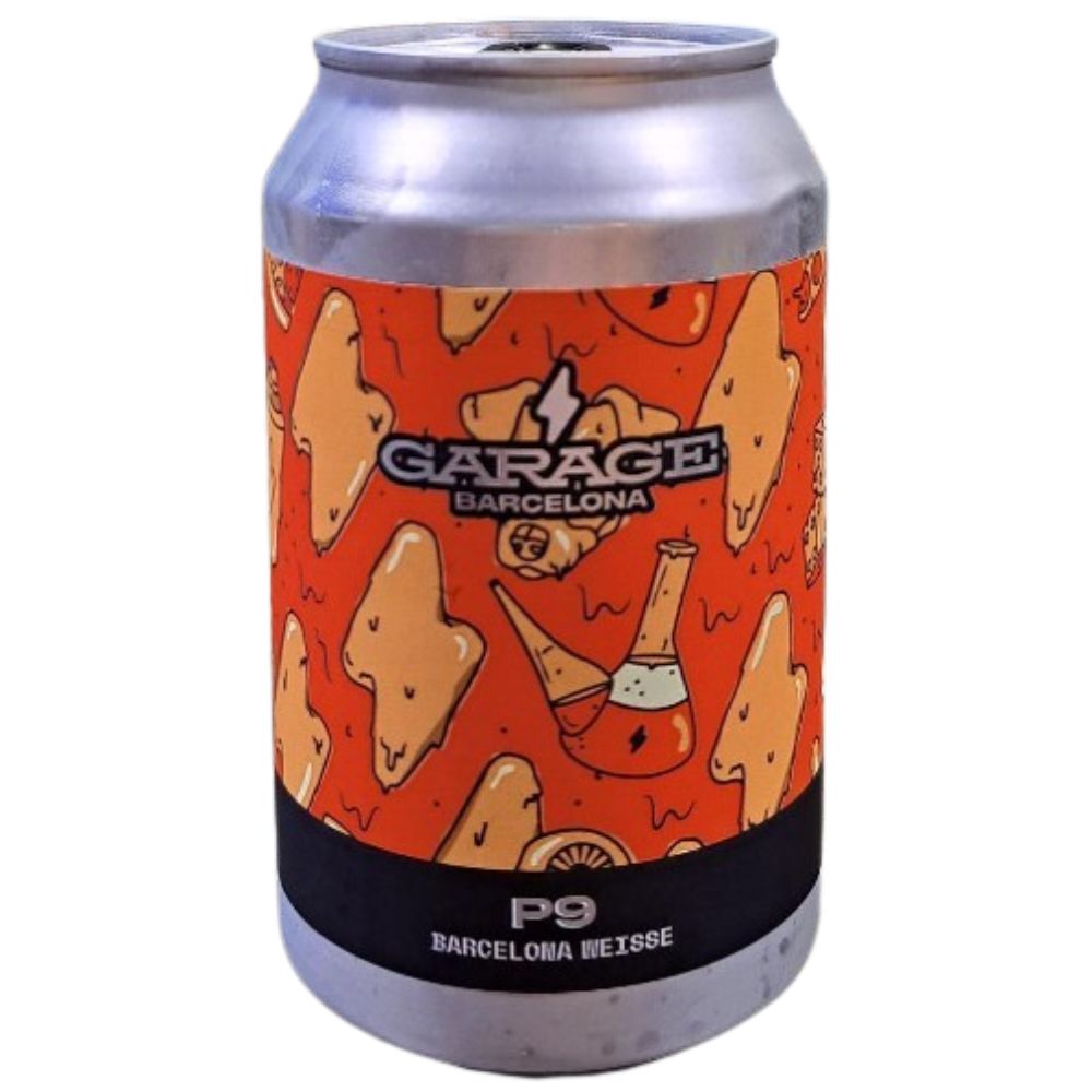 Garage Beer- P9 Barcelona Weisse 4% ABV 330ml Can