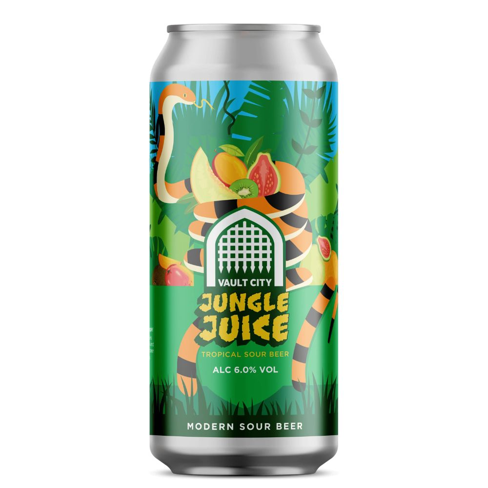 Vault City Brewing- Jungle Juice Tropical Sour Beer 6.0% ABV 440ml