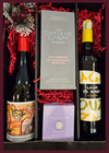 Red, White, Chocolates and Candle Hamper