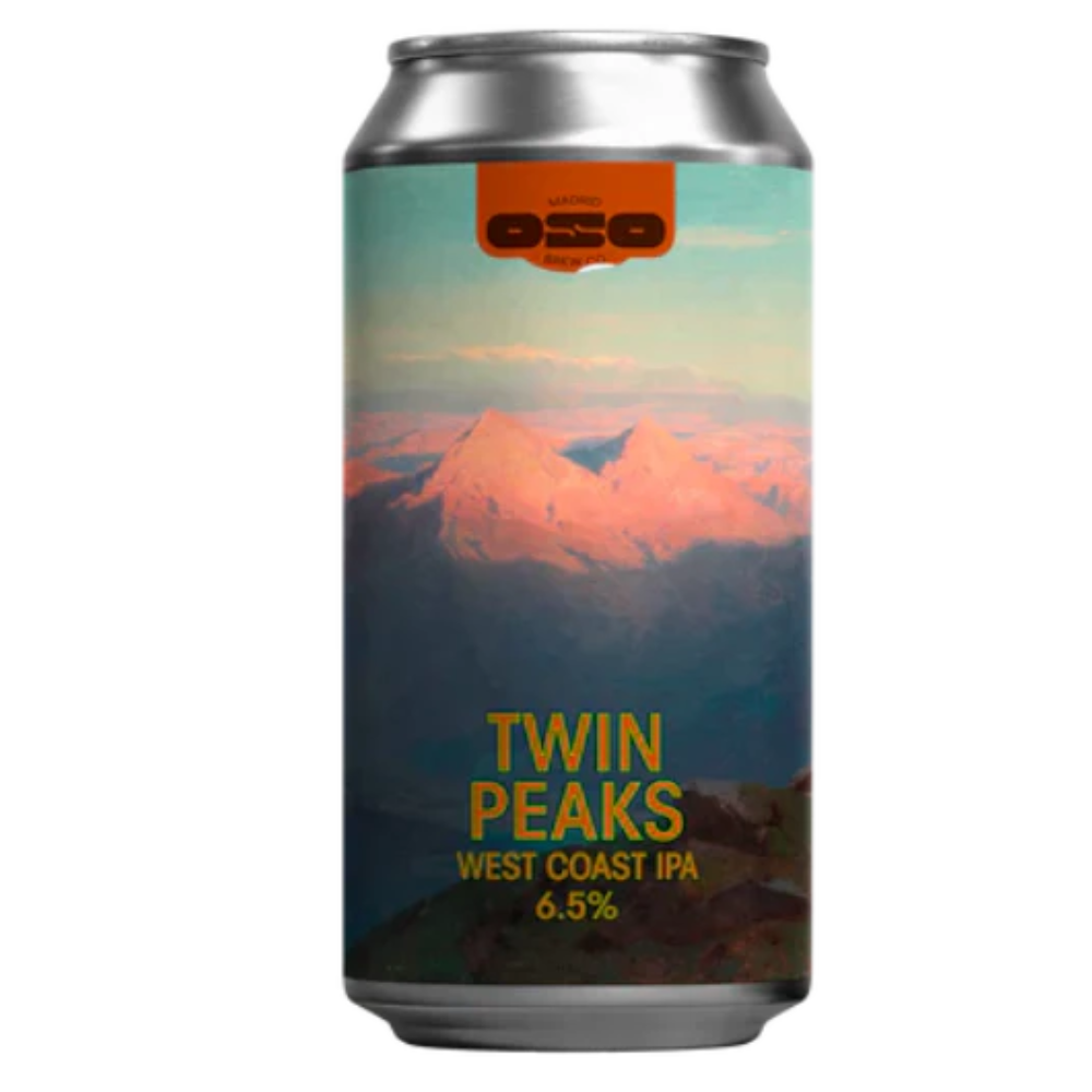Oso- Twin Peaks West Coast IPA 6.5% ABV 440ml