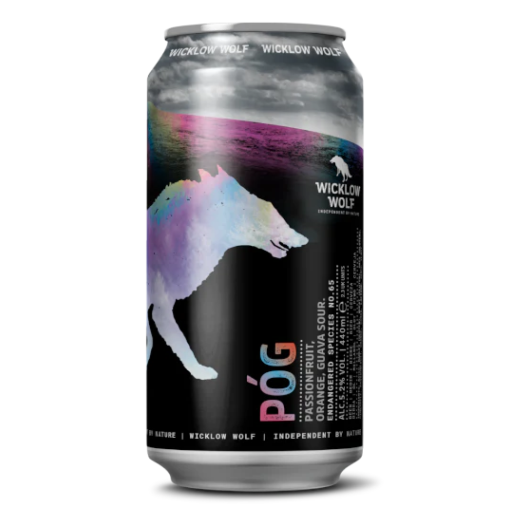 Wicklow Wolf- PÓG Passionfruit, Orange, Guava Sour 5.2% ABV 440ml