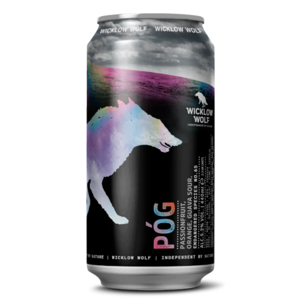 Wicklow Wolf- PÓG Passionfruit, Orange, Guava Sour 5.2% ABV 440ml ...