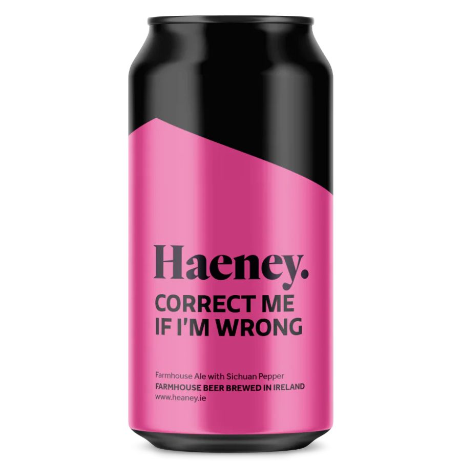 Heaney - Correct Me If I'm Wrong Farmhouse Ale 5.9% ABV 440ml