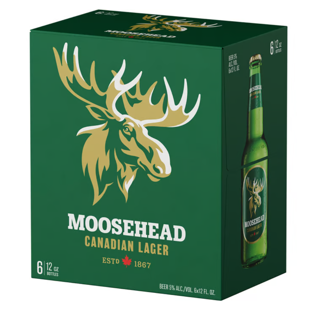 Moosehead Canadian Lager 6 pack 350ml 5% ABV