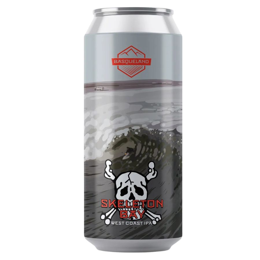 Basqueland Brewing- Skeleton Bay West Coast IPA 6.7% ABV 440ml