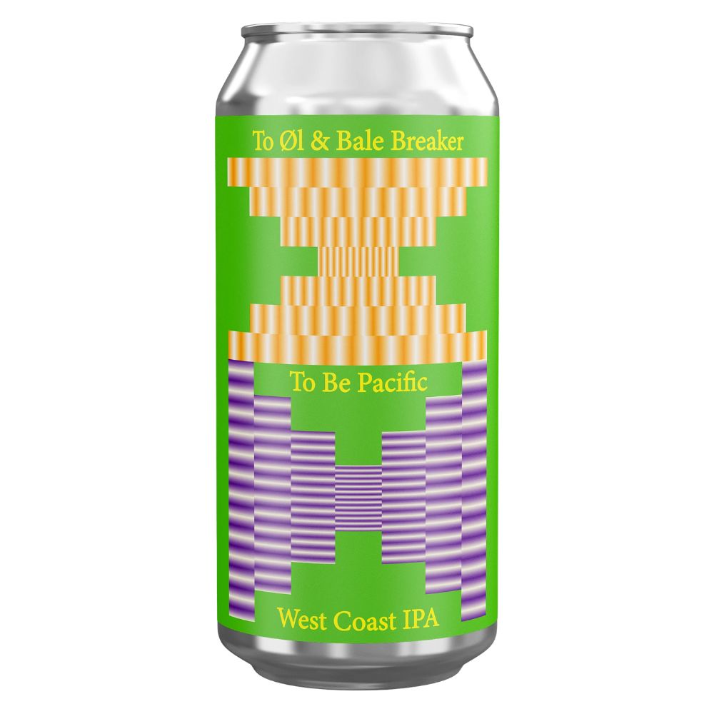 To Øl & Bale Breaker - To Be Pacific West Coast IPA 7.0% 440ml Can