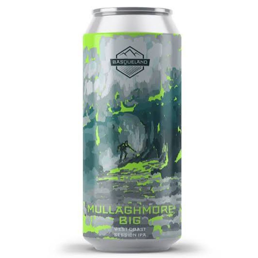 Basqueland Brewing- Mullaghmore Big West Coast Session IPA 5.3% ABV 440ml
