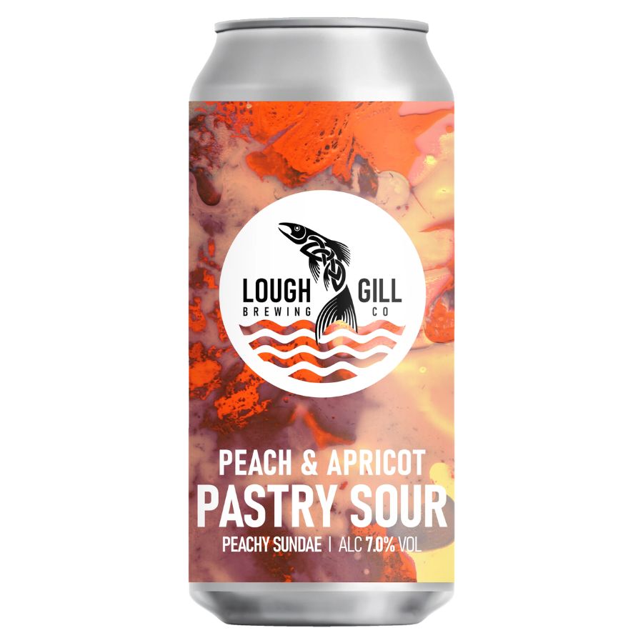 Lough Gill Peachy Sundae Peach & Apricot Pastry Sour 7.0% ABV 440ml