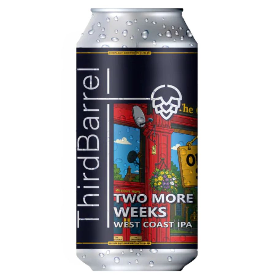 Third Barrel- Two More Weeks West Coast IPA 6% ABV 440ml