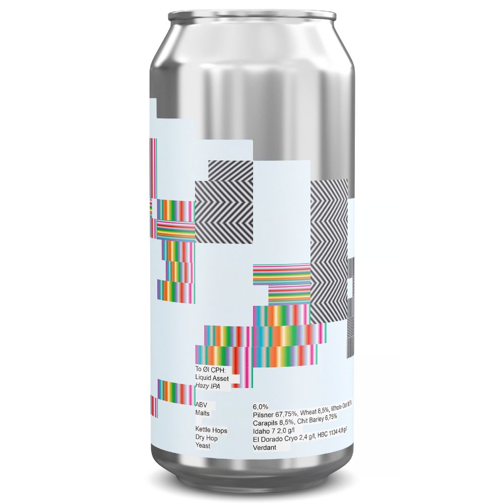 To Øl - Liquid Asset Hazy IPA 6.0% 440ml