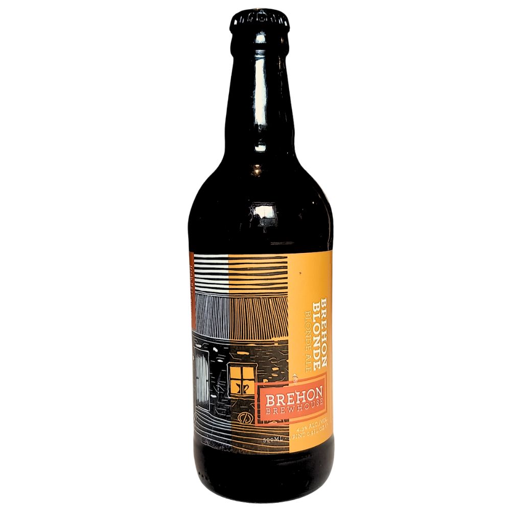 Brehon Brewhouse- Brehon Blonde 4.3%ABV 500ml