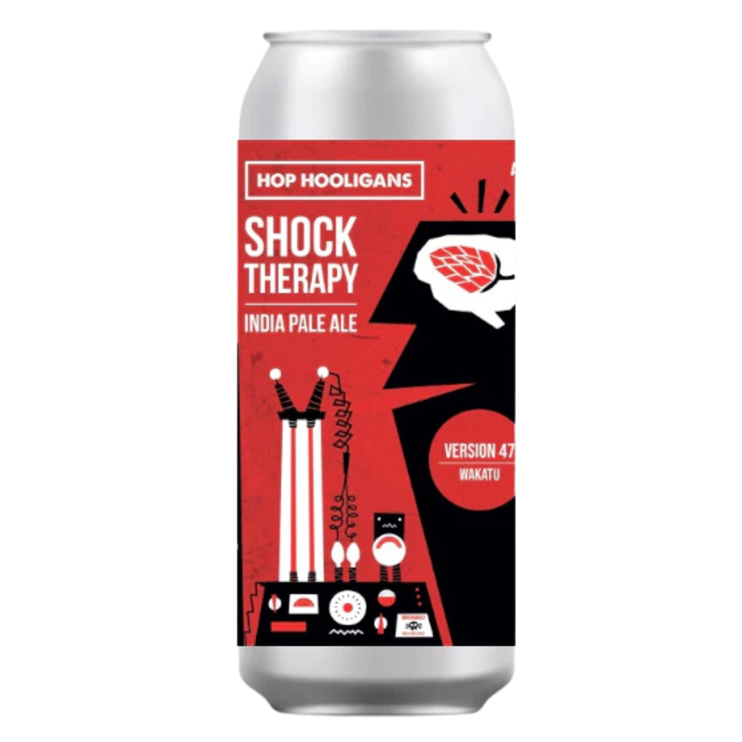 Hop Hooligans- Shock Therapy V47 Wakatu IPA 6.5% ABV 500ml Can