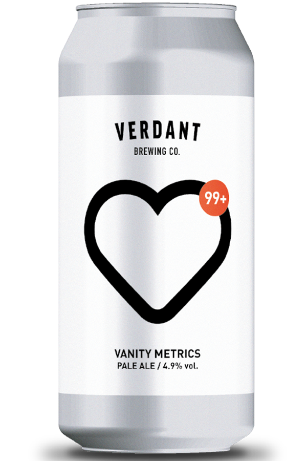 Verdant Brewing -  Vanity Metrics New England Pale Ale 4.9% ABV 440ml Can