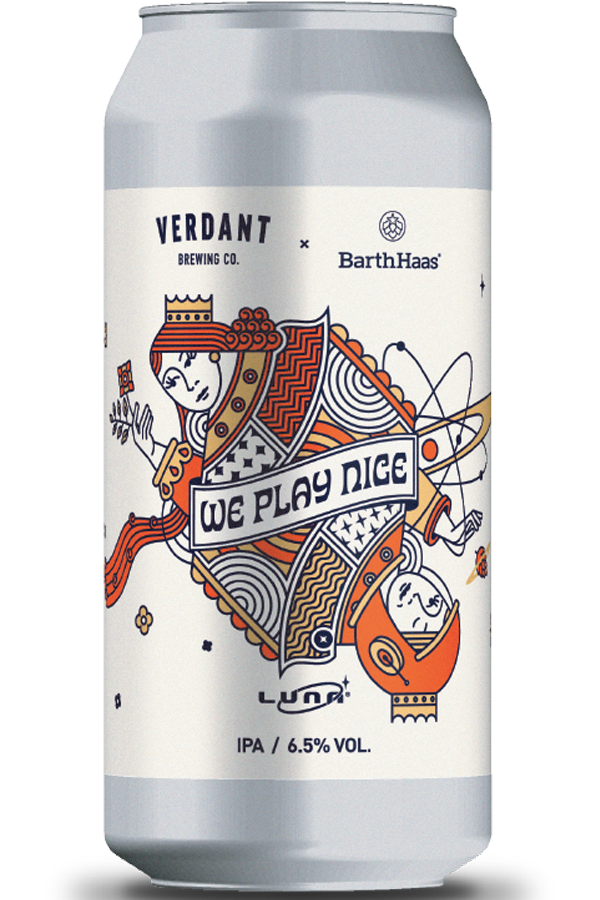 Verdant Brewing - We Play Nice NE IPA 6.5% ABV 440ml Can