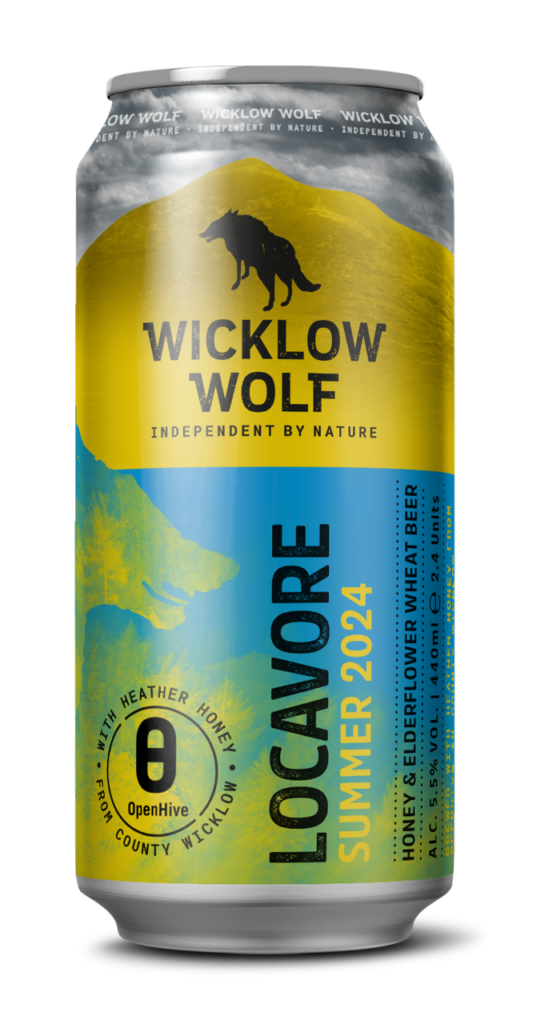 Wicklow Wolf- Locavore Summer 2024 Honey Beer 5.5% ABV 440ml Can