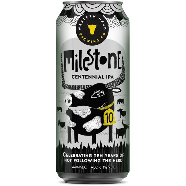 Western Herd- Milestone Centennial IPA 6.1% ABV 440ml Can