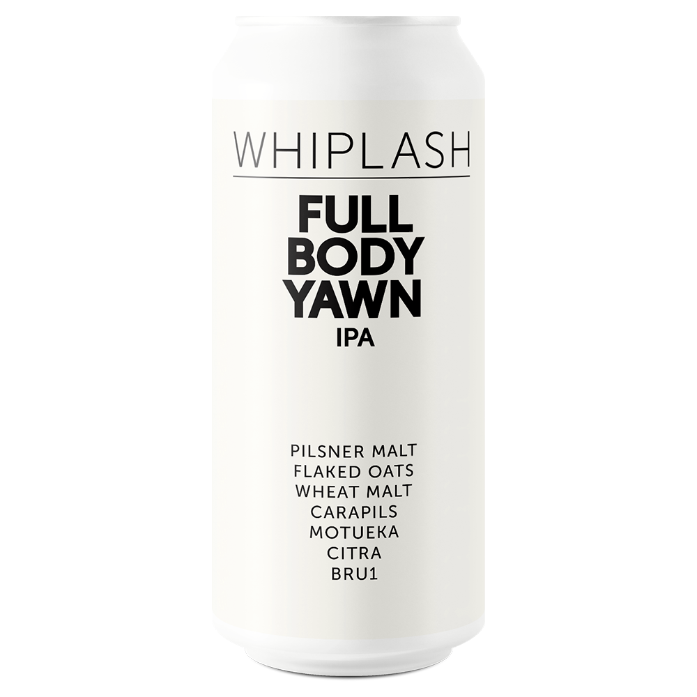 Whiplash- Full Body Yawn IPA 6.8% ABV 440ml Can