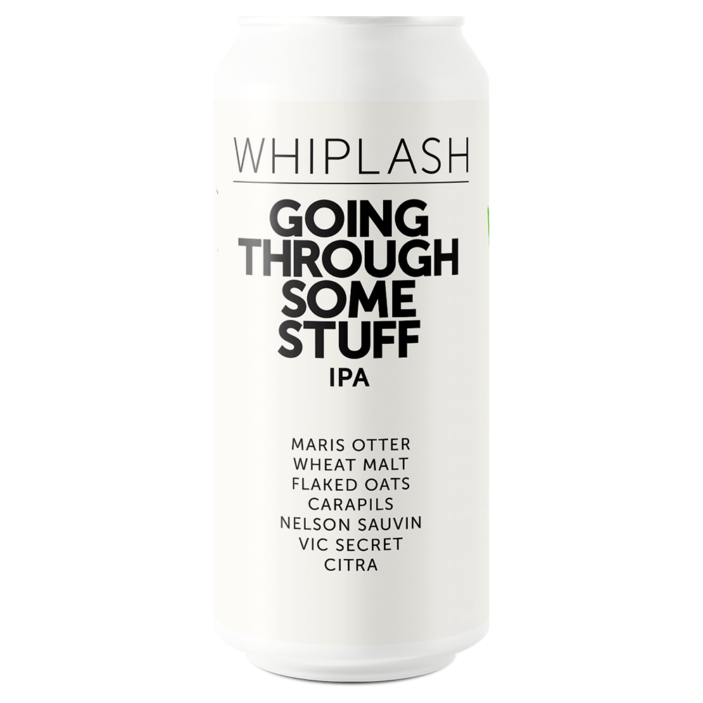 Whiplash- Going Through Some Stuff IPA 6.8% ABV 440ml Can