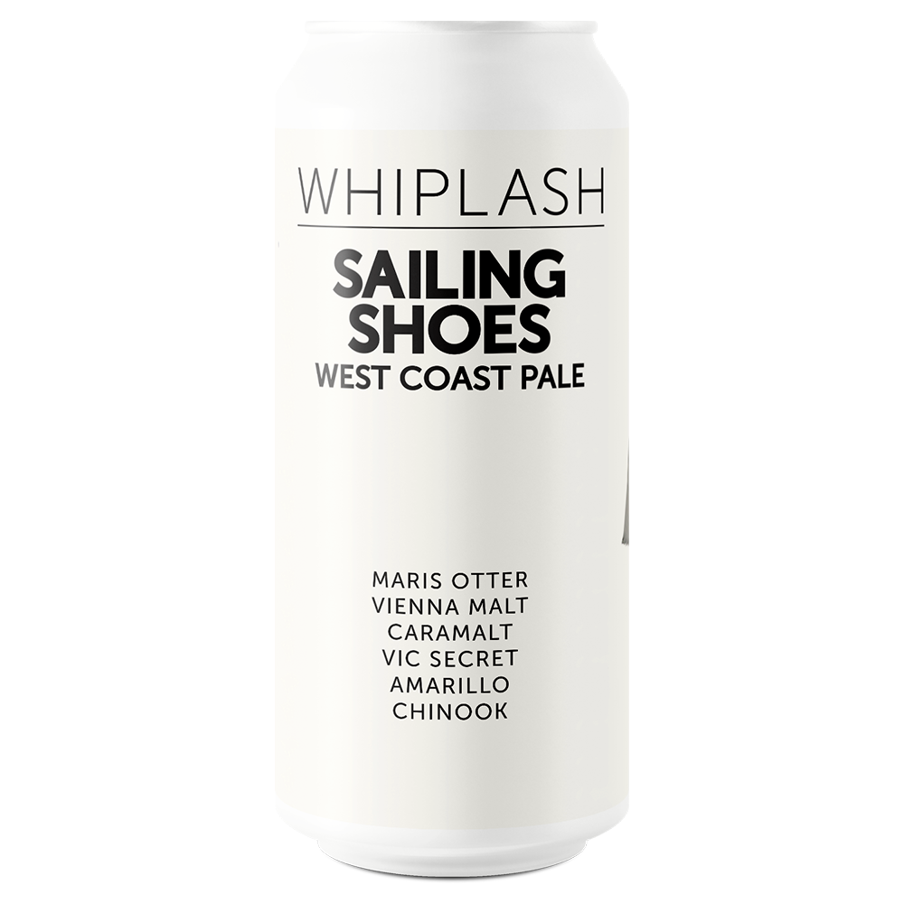 Clear and bright with a light honey hue, Sailing Shoes delivers a punch. Dry-hopped with Chinook and Vic Secret. Medium to light-bodied and refreshingly bitter.