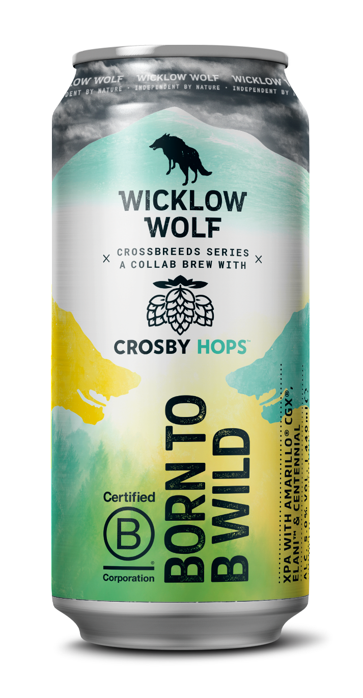 Wicklow Wolf- Born To B Wild 5.0% ABV 440ml Can