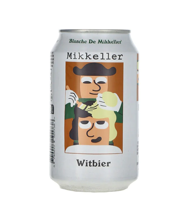 Mikkeller- Blanche De Mikkeller Witbier 5% ABV 330ml Can
