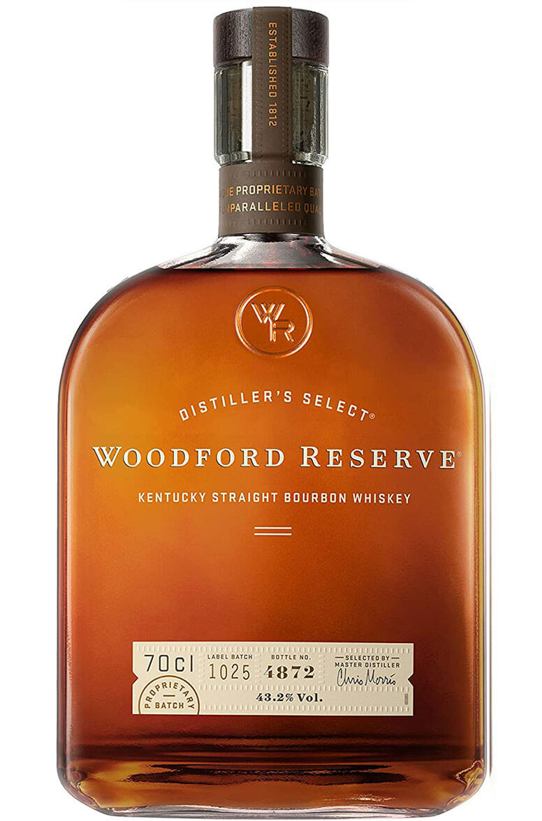 Woodford Reserve Kentucky Straight Bourbon Whiskey 700 ml, 43.2% ABV