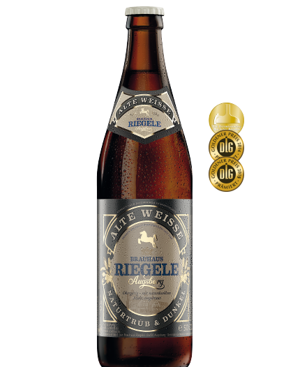 Riegele- Alte WeisseWheat Beer 5% ABV 500ml Bottle