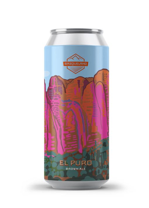 Basqueland Brewing- El Puro Brown Ale 4.5% ABV 440ml Can